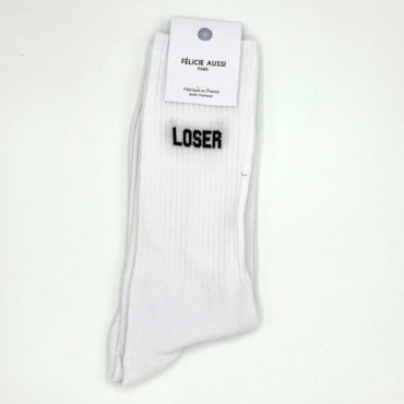Chaussettes loser blanches