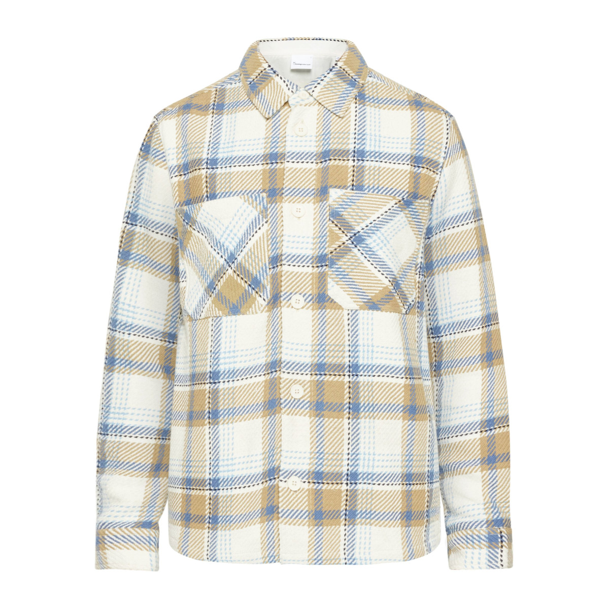 Checked overshirt - GOTS/Vegan