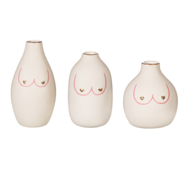 Girl Power Boobies Vases -...