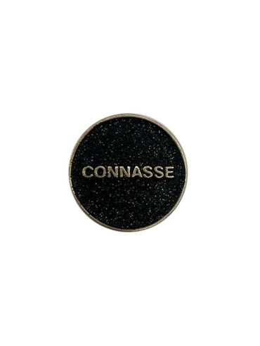 Pins Connasse paillettes