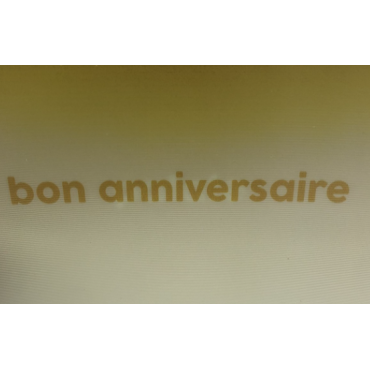 Carte 3D bon anniversaire...