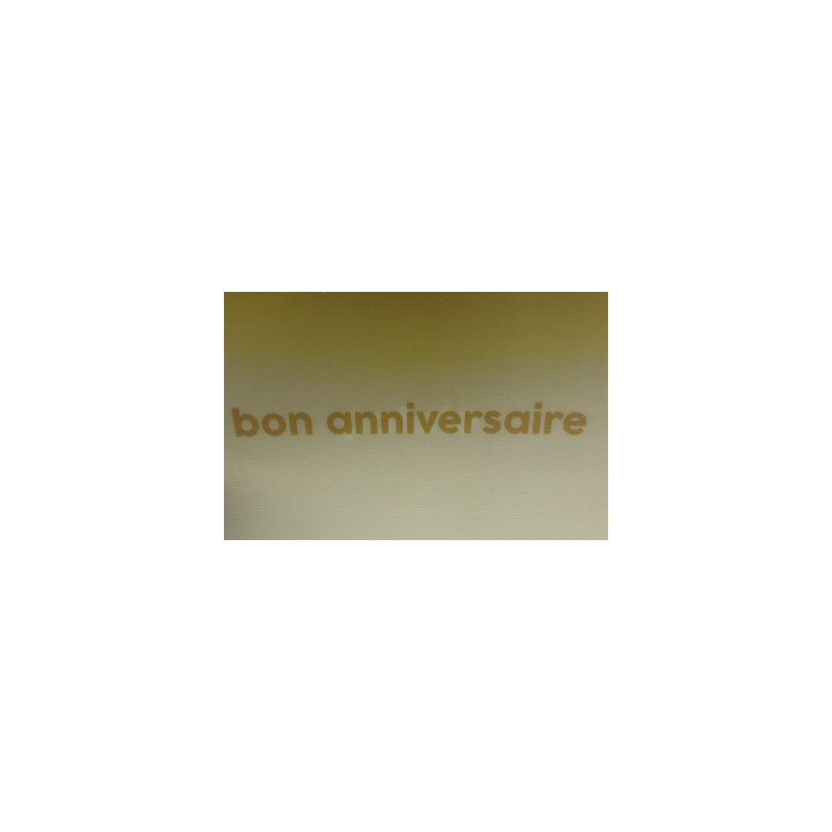 Carte 3D bon anniversaire patate