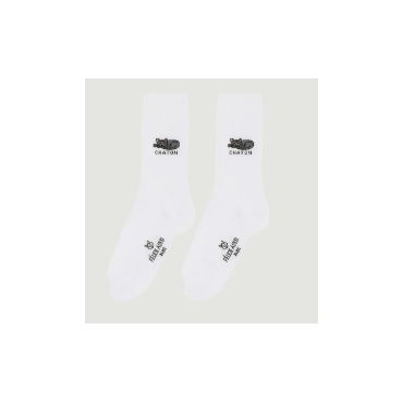 Chaussettes chaton blanc 40/45