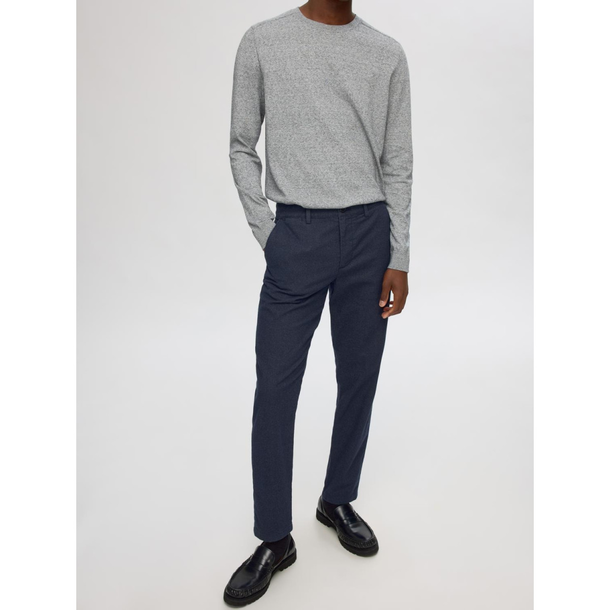 SLH175-SLIM MILES BRUSHED PANTS W NOOS