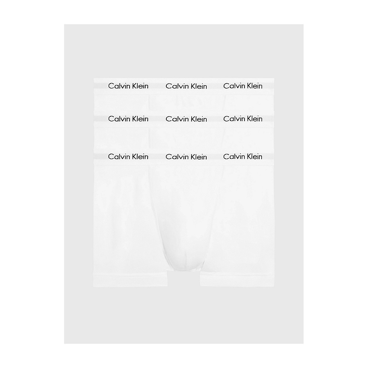 Lot de 3 boxers - Cotton Stretch BLANC