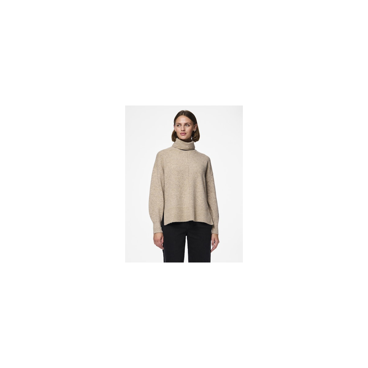 PCMALOU LS ROLLNECK KNIT NOOS BC