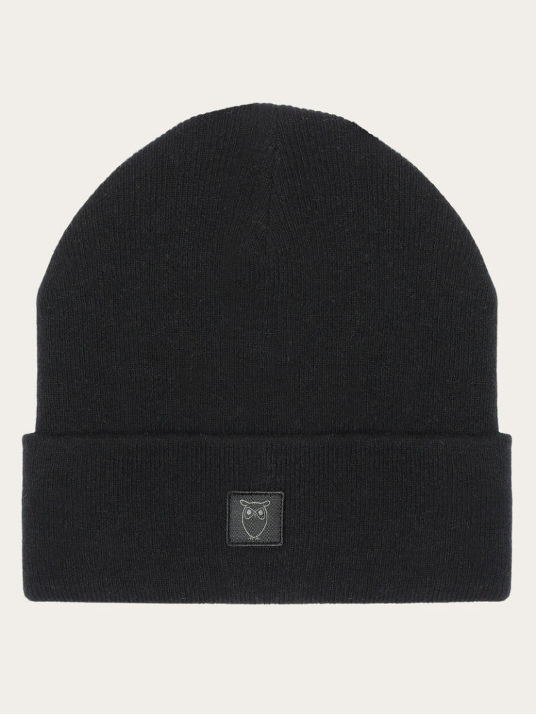 Double layer wool beanie - RWS