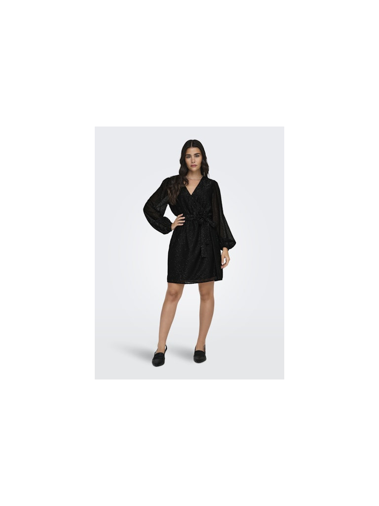 JDYROXY L/S V-NECK WRAP DRESS WVN