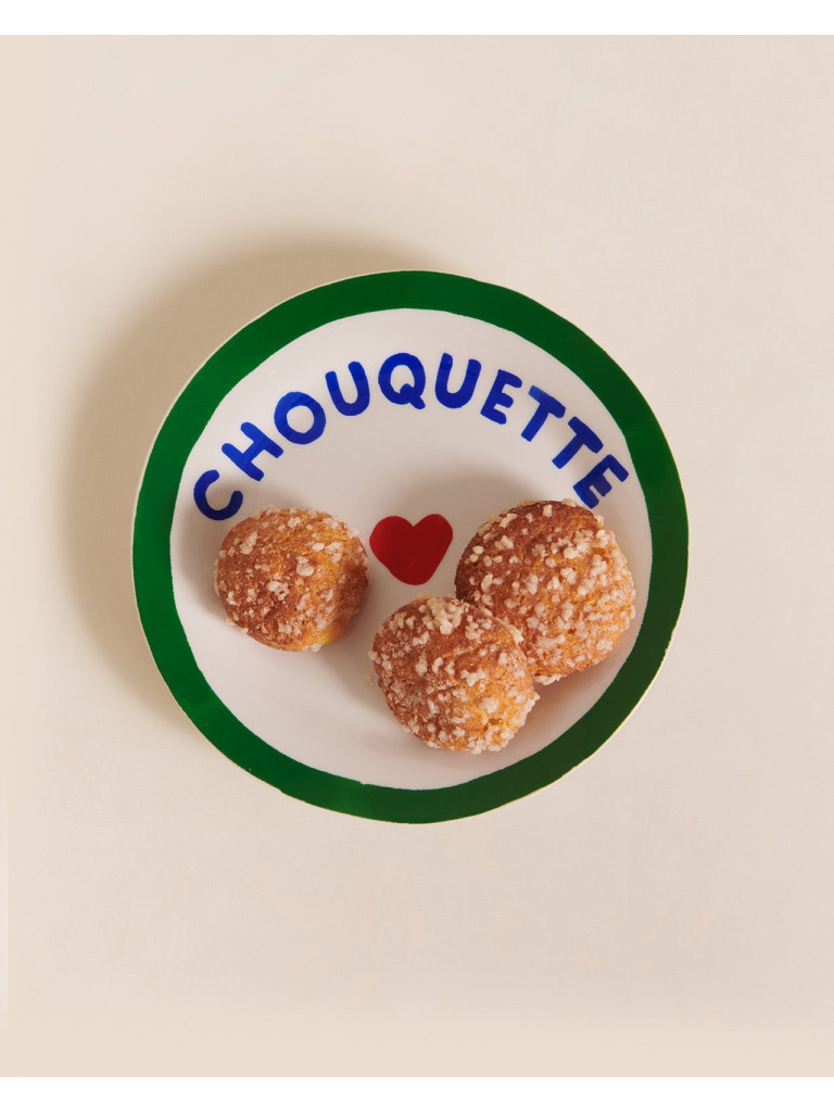 L'assiette Chouquette en porcelaine