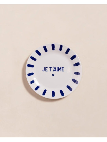 L'assiette Je t'aime en...