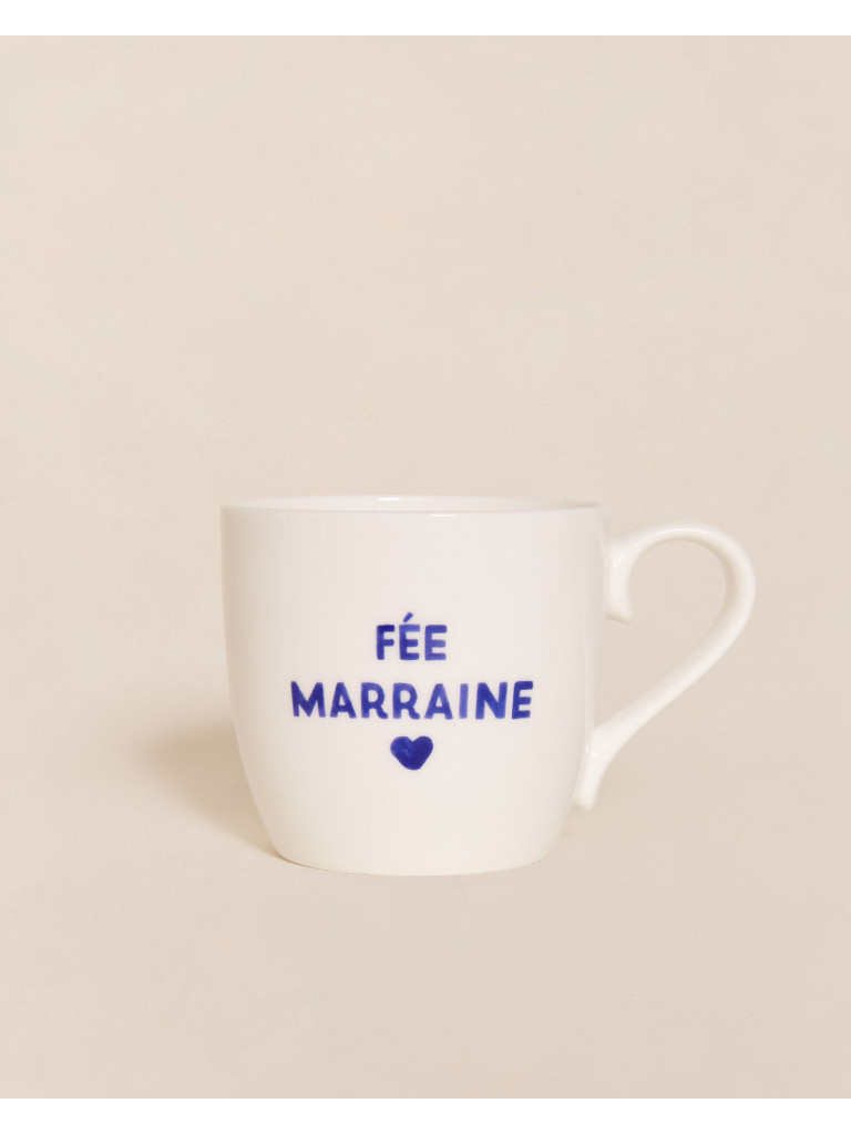 Le mug Fée marraine - bleu