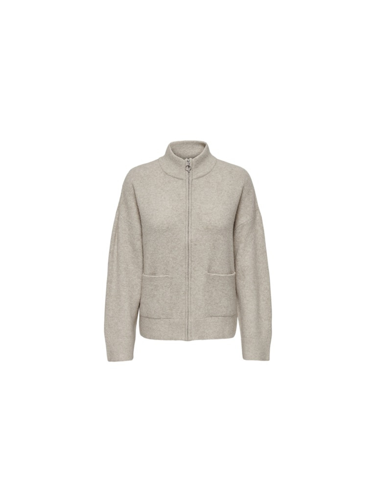 JDYANA LIFE L/S ZIP POCKET CARDIGAN KNT