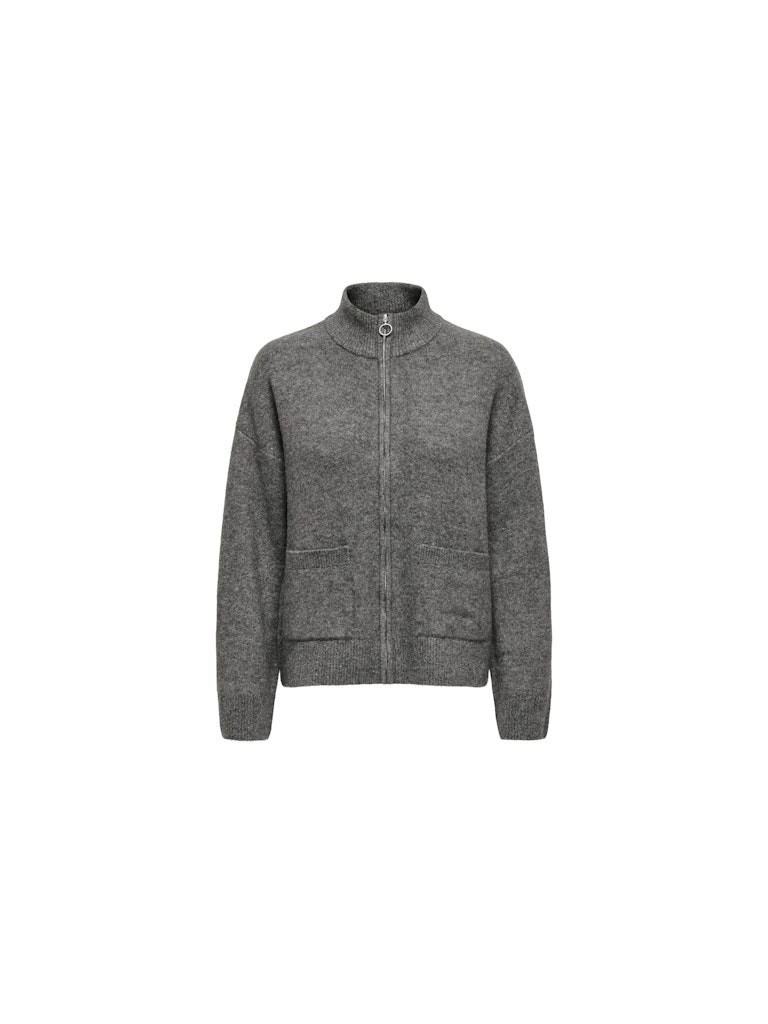 JDYANA LIFE L/S ZIP POCKET CARDIGAN KNT