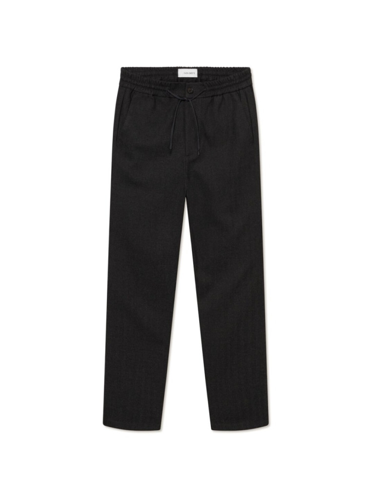 Como Herringbone Tapered Drawstring Pants