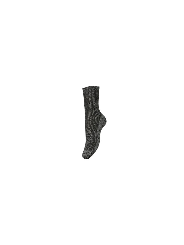 PCSEBBY GLITTER LONG STRIPE SOCK NOOS BC