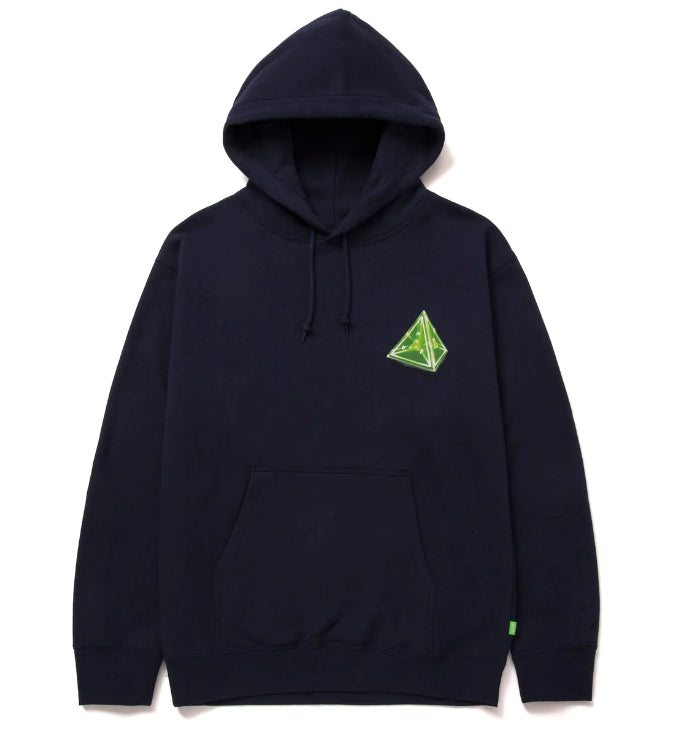 huff hoodie tesseract navy