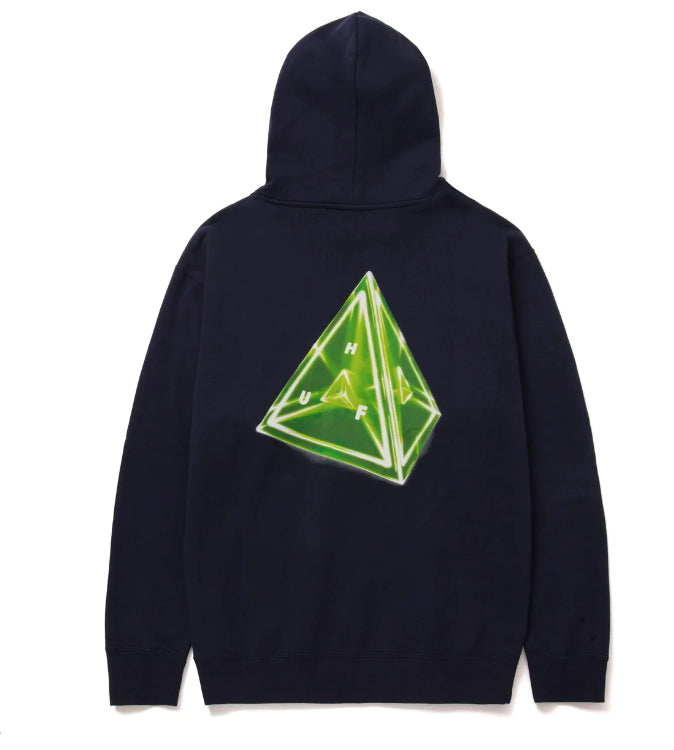 huff hoodie tesseract navy