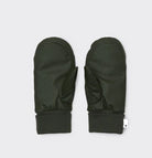 Puffer mittens green