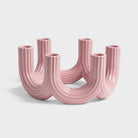 Candle holder churros pink