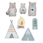 Figurine et valise bear camp