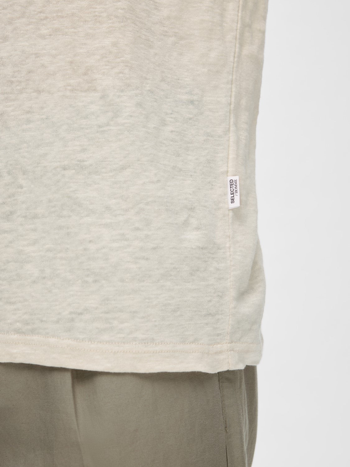 Slhbet linen oneck tee