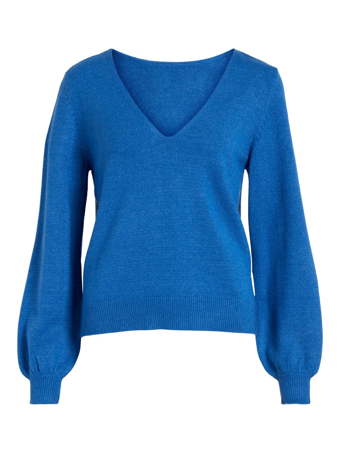 VIRIL REV V-NECK L/S KNIT TOP - NOOS