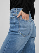 VIKELLY JAF HW STRAIGHT JEANS-NOOS