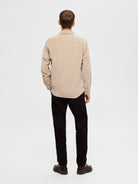 SLHREGOWEN-CORD SHIRT LS NOOS