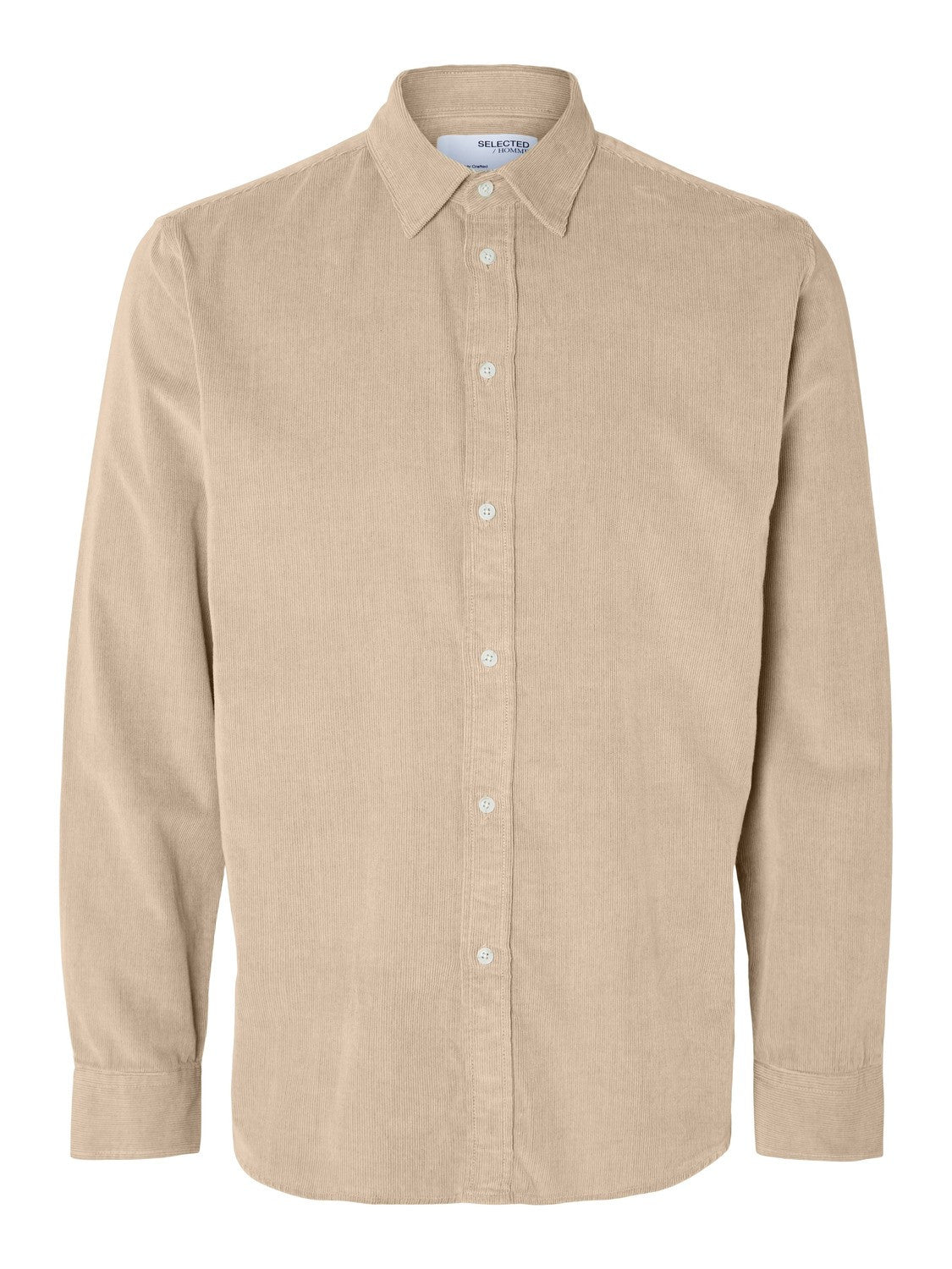 SLHREGOWEN-CORD SHIRT LS NOOS