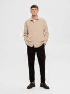 SLHREGOWEN-CORD SHIRT LS NOOS