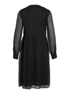 VIFALIA V-NECK L/S DRESS - NOOS