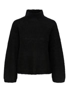 PCNELL LS HIGH NECK KNIT NOOS