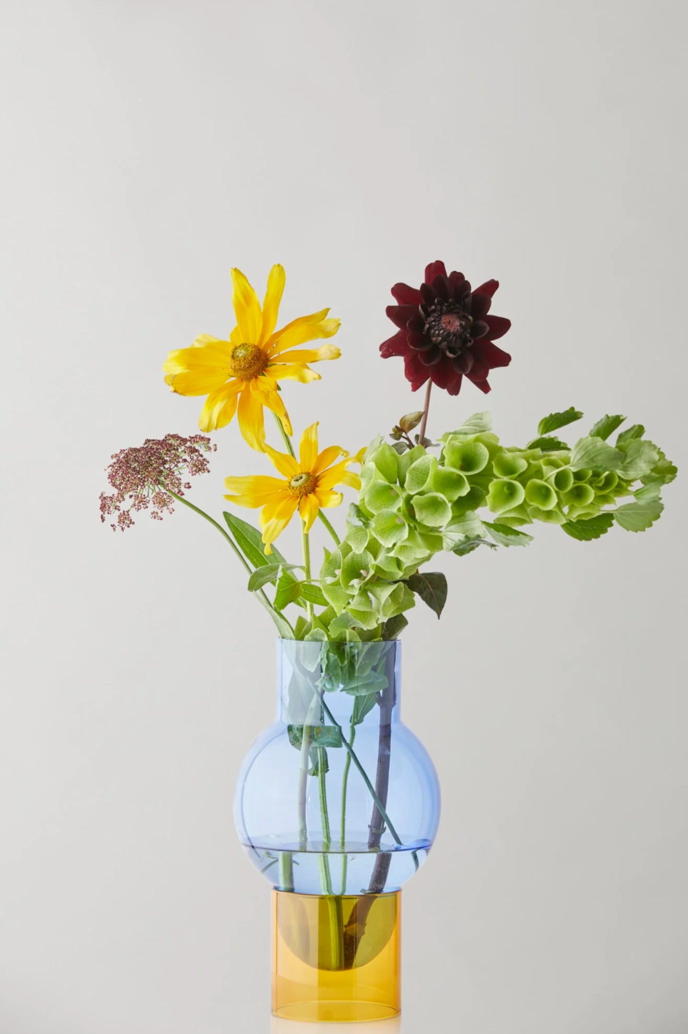 Bubble tube vase