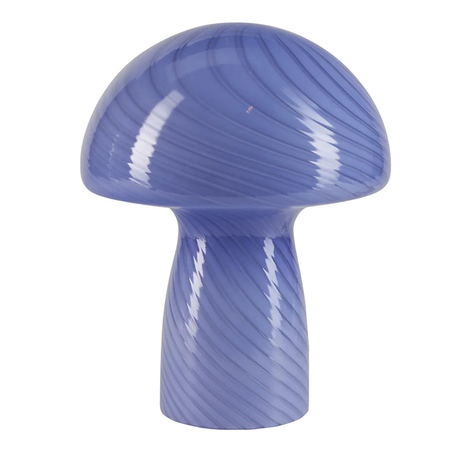 Mushroom Lamp - BLUE    (DT)