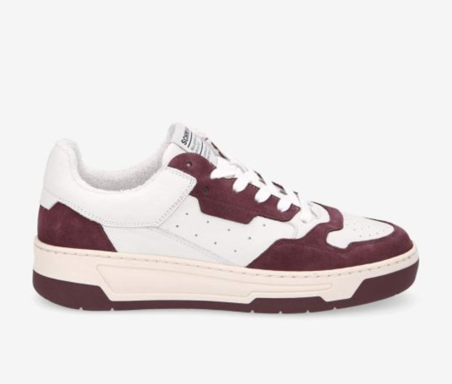 Smatch new trainer w - Sintra/Suede WHITE/burgundy