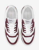 Smatch new trainer w - Sintra/Suede WHITE/burgundy