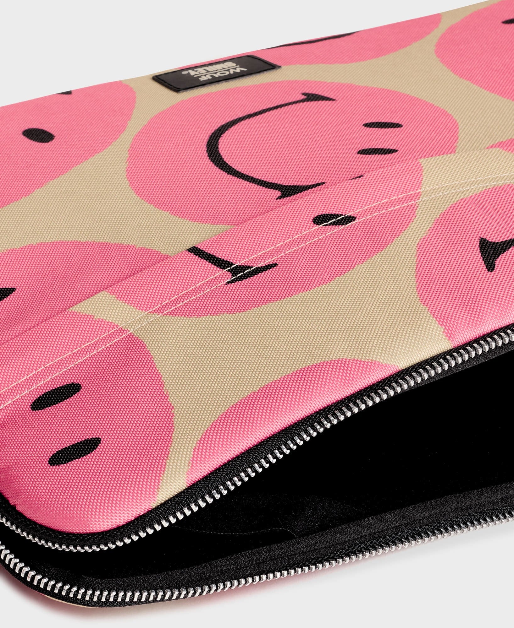 Smiley® Pink Laptop Sleeve 13" & 14"