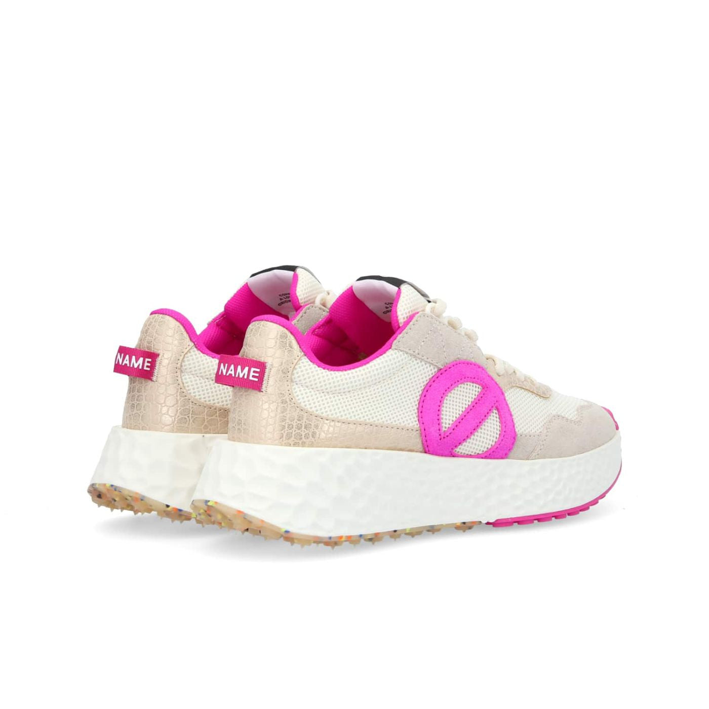 Carter jogger Dove/pink