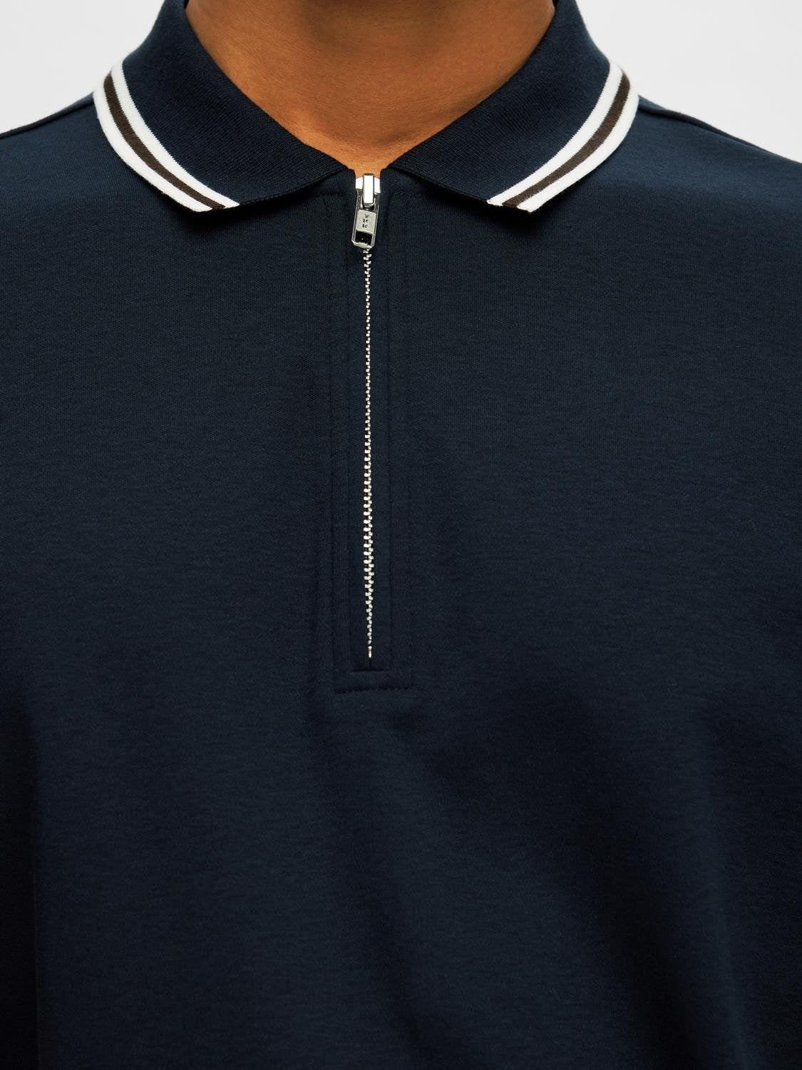 SLHSLIM-TOULOUSE DETAIL SS POLO NOOS