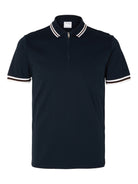 SLHSLIM-TOULOUSE DETAIL SS POLO NOOS