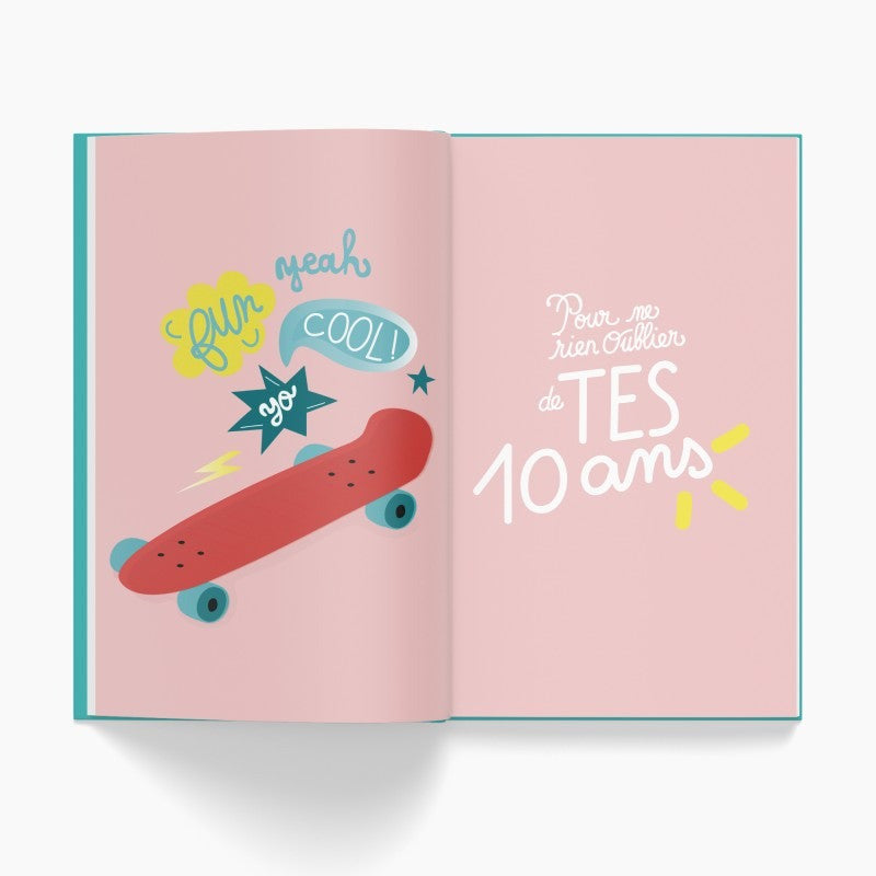 Livre "pour ne rien oublier de ton enfance"