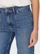 JDYMAYA HIGH WAIST WIDE JEANS DNM NOOS