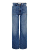 JDYMAYA HIGH WAIST WIDE JEANS DNM NOOS