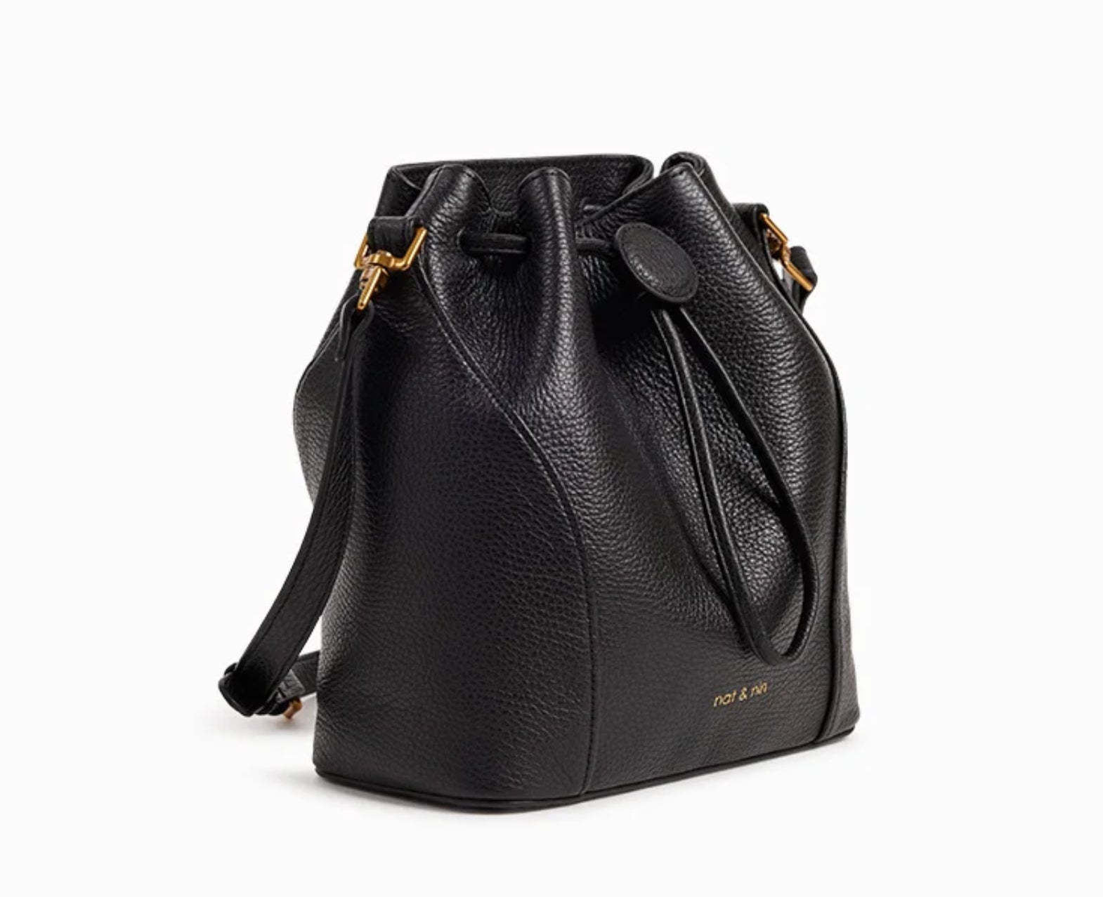 Sac seau en cuir Norah