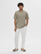 Slhbet linen oneck tee