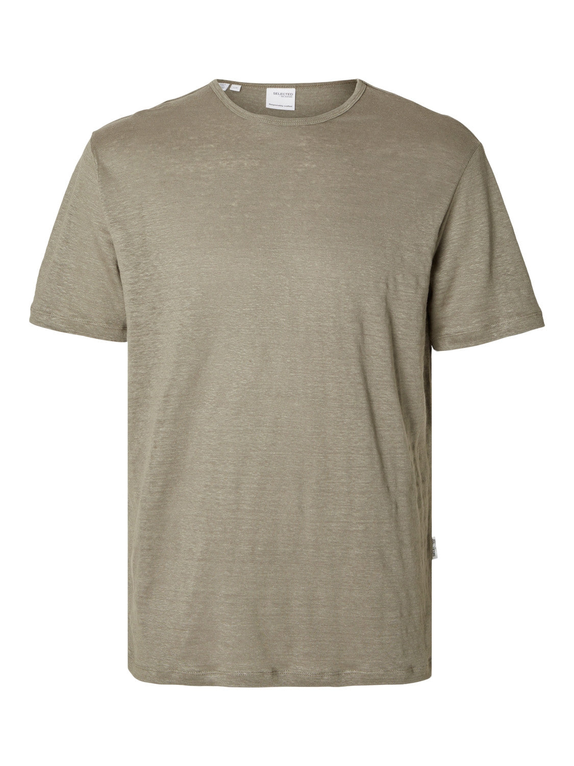 Slhbet linen oneck tee