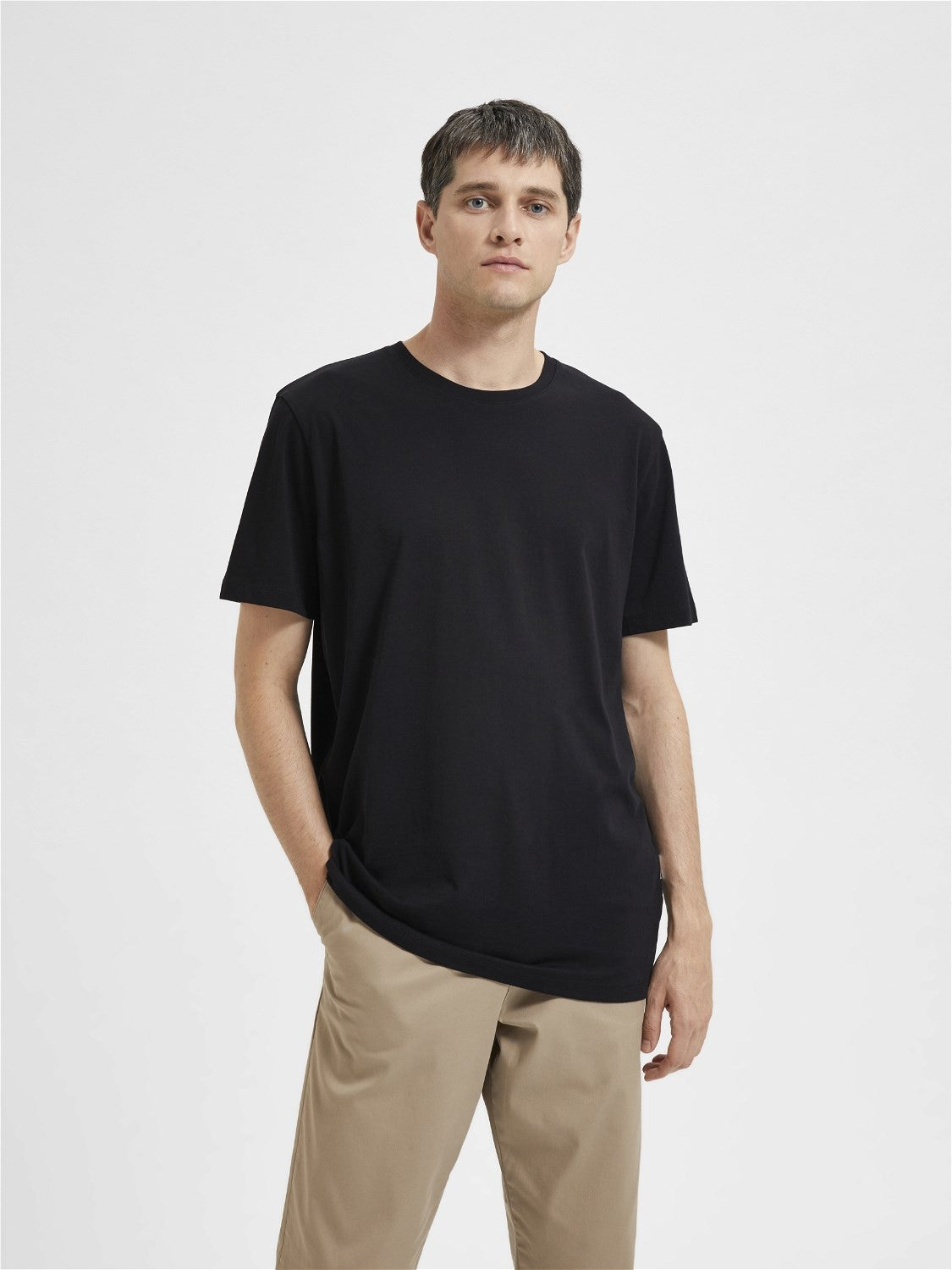 SLHASPEN SS O-NECK TEE NOOS