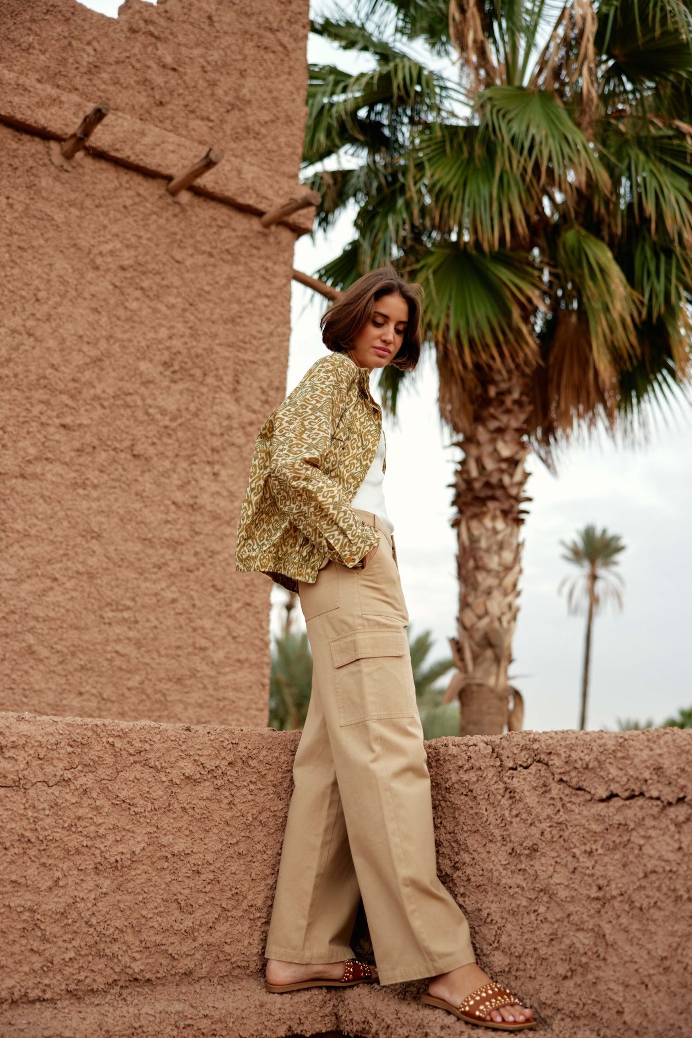 Pantalon Pina beige