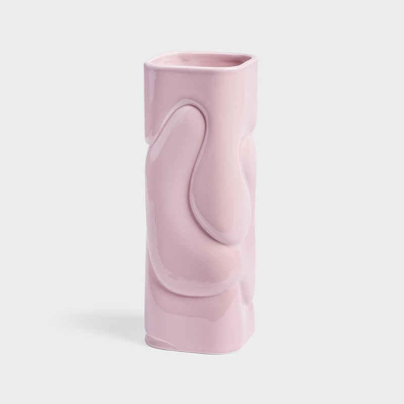 Vase puffy pink