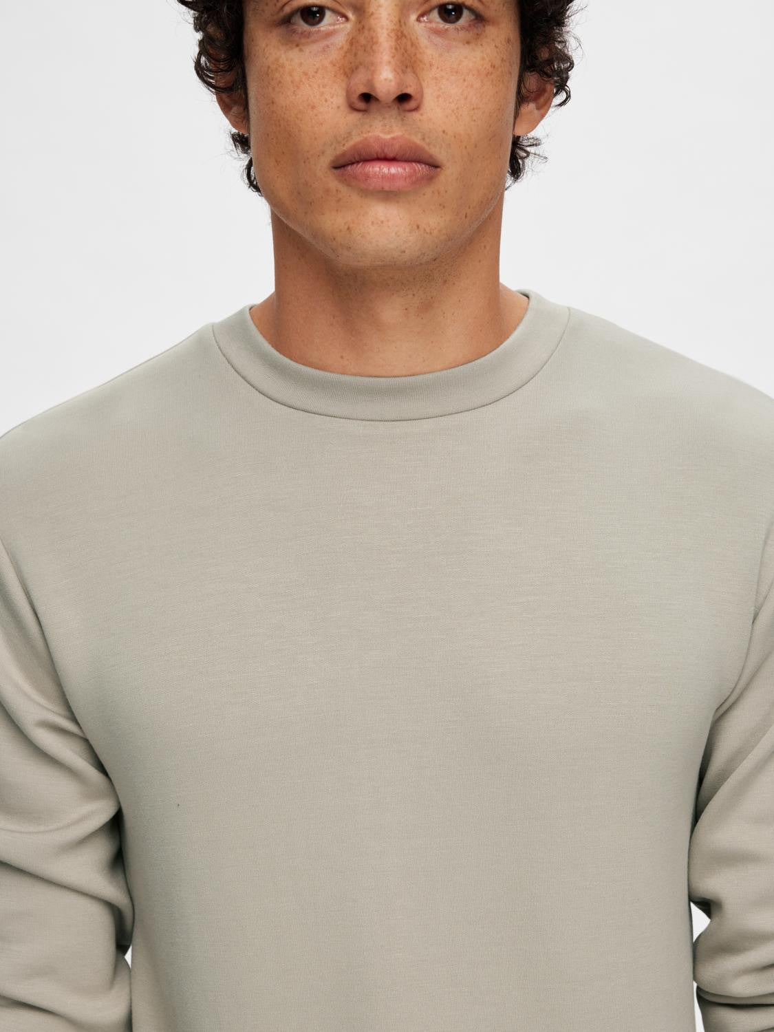 SLHEMANUEL SOFT CREW NECK SWEAT NOOS